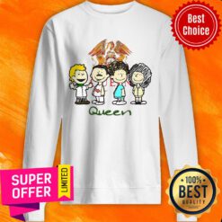 Funny Queen Band Members Cartoon Sweatshirt