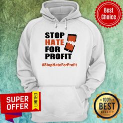 Funny Stop Hate For Profit Hoodie