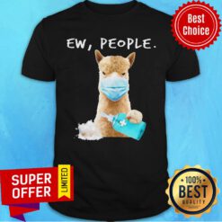 Nice Alpaca Face Mask Soap Ew People Shirt