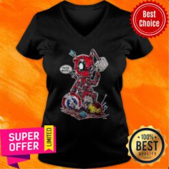 Nice Baby Deadpool Who's Next V-neck