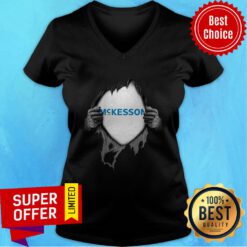 Nice Blood Inside Me McKesson Covid 19 2020 I Can’t Stay At Home V-neck