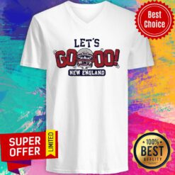 Nice Let’s Go New England V-neck