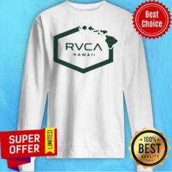 Nice Rvca Islands Hex Hawaii Sweatshirt