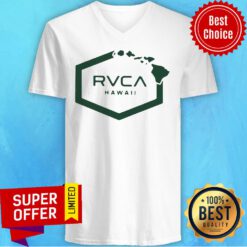 Nice Rvca Islands Hex Hawaii V-neck