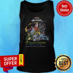 Nickelodeon Avatar The Last Airbender 15th Anniversary 2005 2020 Thank You For The Memories Tank Top