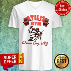 Official Atilis Gym Ocean City V-neck