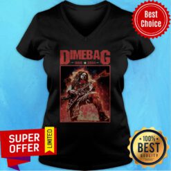 Official Dimebag 1966 2004 V-neck
