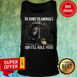 Official John Wick And Dog Be Kind To Animals Or I’ll Kill You Tank Top
