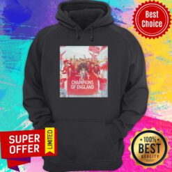 Official Liverpool Champions Of England Legend Hoodie