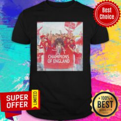 Official Liverpool Champions Of England Legend Shirt