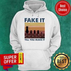 Official Vintage Fake It Till You Make It Cat ShirtOfficial Vintage Fake It Till You Make It Cat Hoodie