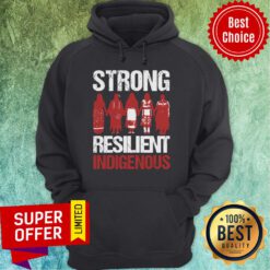 Premium American Native Woman Strong Resilient Indigenous Hoodie