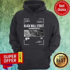 Premium Black Wall Street Greenwood Tulsa Oklahoma Hoodie