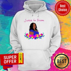 Premium Justice For Breonna Flower Hoodie