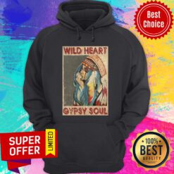 Premium Native Girl Wild Heart Gypsy Soul Hoodie