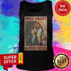 Premium Native Girl Wild Heart Gypsy Soul Tank Top