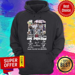 Premium One Direction Thank You For Everything Signatures Hoodie