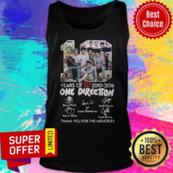 Premium One Direction Thank You For Everything Signatures Tank Top