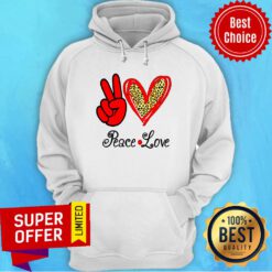 Premium Peace Love Hoodie