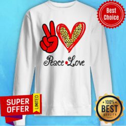Premium Peace Love Sweatshirt