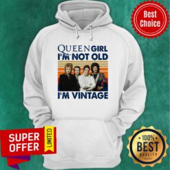 Premium Queen Girl I’m Not Old I’m Vintage Hoodie