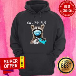 Premium Raccoon Ew People Hoodie