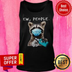 Premium Raccoon Ew People Tank Top