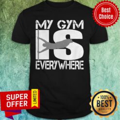 Top Calisthenics Workout Parkour Human Flag Shirt