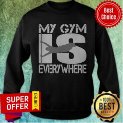 Top Calisthenics Workout Parkour Human Flag Sweatshirt