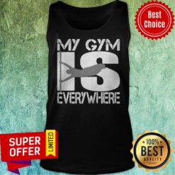 Top Calisthenics Workout Parkour Human Flag Tank Top