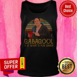 Top Gabagool It’s What’s For Dinner Tank Top
