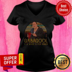 Top Gabagool It’s What’s For Dinner V-neck
