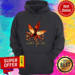 Awesome Let’s Get Lit Weed Halloween Hoodie
