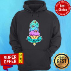 Awesome Parrot I Scream Color Hoodie