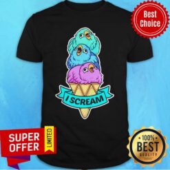 Awesome Parrot I Scream Color Shirt
