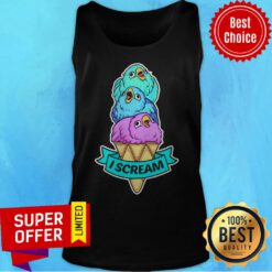 Awesome Parrot I Scream Color Tank Top
