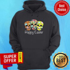 Awesome Skull Happy Easter Hoodie