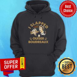 Awesome Steel Magnolias I Slapped Ouiser Boudreaux Vintage Retro Hoodie