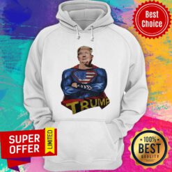Funny American Superhero Trump Hoodie