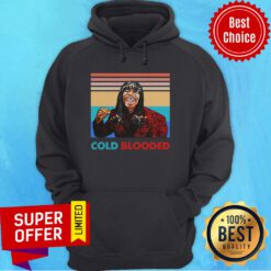 Funny Rick James Cold Blooded Vintage Hoodie