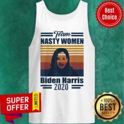 Funny Team Nasty Women Biden Harris 2020 Vintage Tank Top
