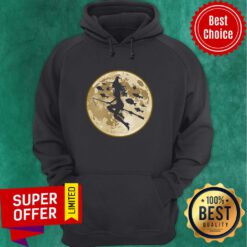 Nice Fishing On The Moon Halloween Gift Hoodie