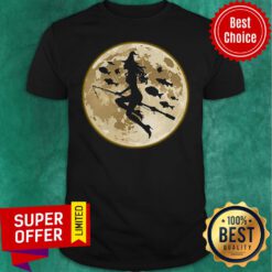 Nice Fishing On The Moon Halloween Gift Shirt