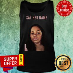 Nice Say Her Name Sandra Bland Tank Top