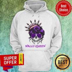 Nice Sugar Skull Hallo Queen Hoodie
