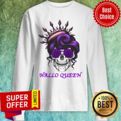 Nice Sugar Skull Hallo Queen Sweatshirt
