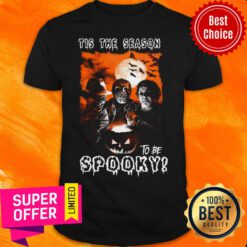 Nice Tis The Season To Be Spooky Halloween Shirt