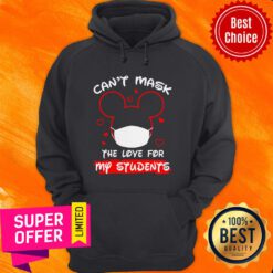 Official Can't Mask The Love For Mp Students Hoodie