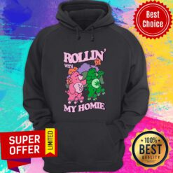 Official Casual Care Bear Rollin’ With My Homie Hoodie