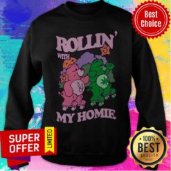 Official Casual Care Bear Rollin’ With My Homie Sweatshirt